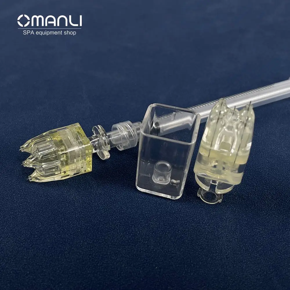 Korea 5 Pins Crystal 32G 1.5MM Crystal 5 Pin Multi Needle Meso Multi Needle