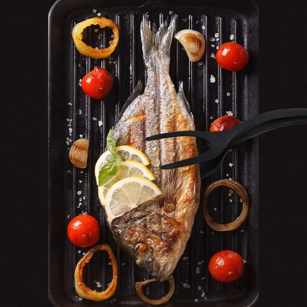 Лопатка для яиц, щипцы, антипригарная сковорода, зажим для торта, яйцо, сковорода, кухонные аксессуары, кухонная утварь