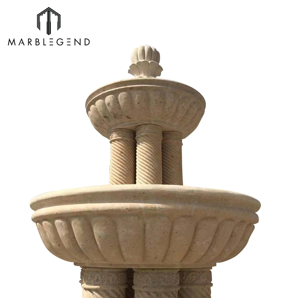 Китайская Фабрика PFM, уличные статуи лошадей, мраморный фонтан для виллы, проектный дизайн