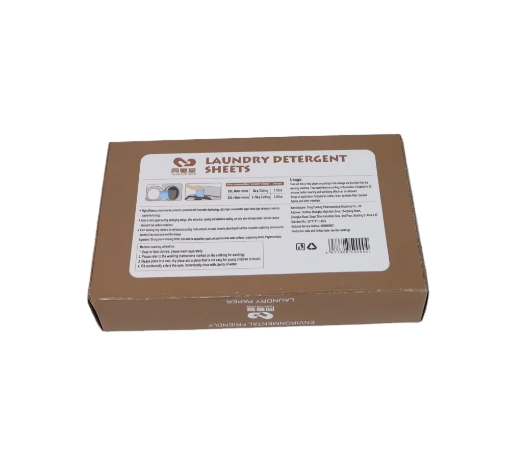 Kitchen Cleaning Eco Friendly Dishwashing Detergent Sheets Dish Washing Tablets Sheets