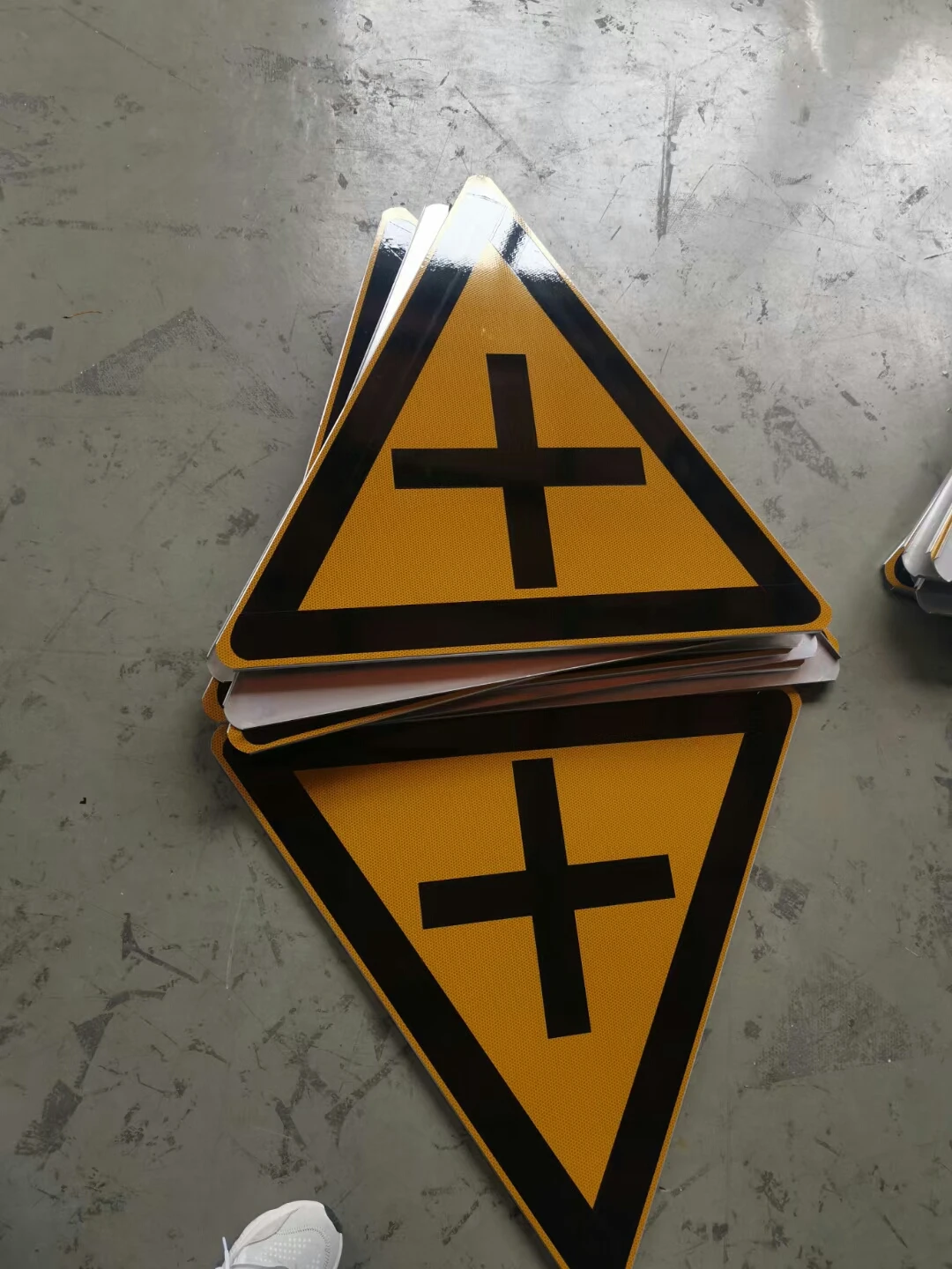 High Visibility Customized Traffic Reflective Road Sign Sticker for Warning Board