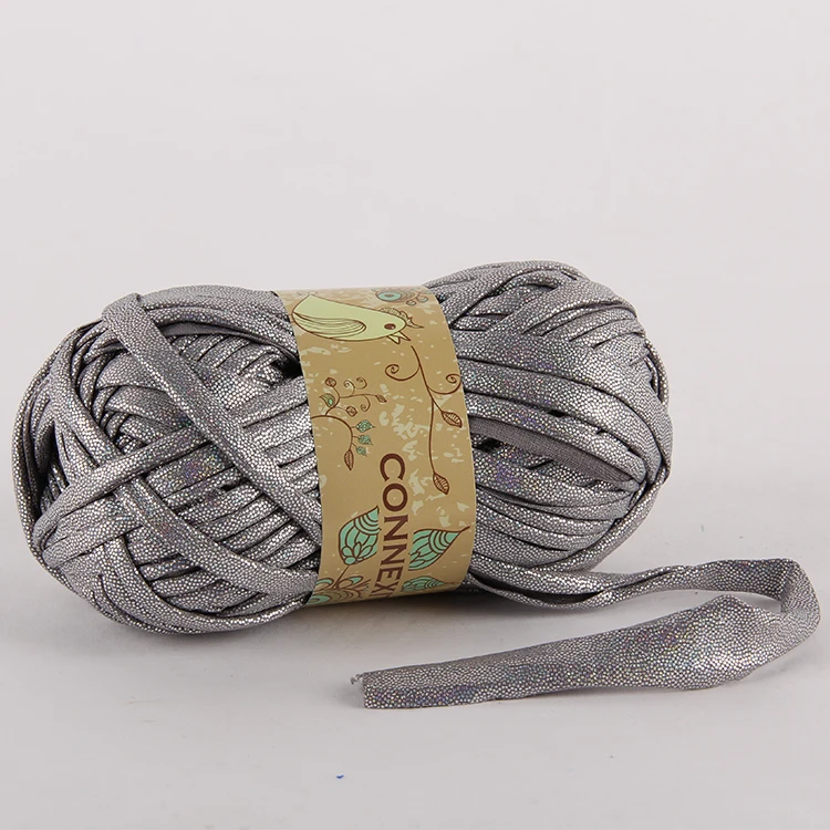 Leather touch  Fancy hand  Knitting Yarn and Crochet Bag Yarn