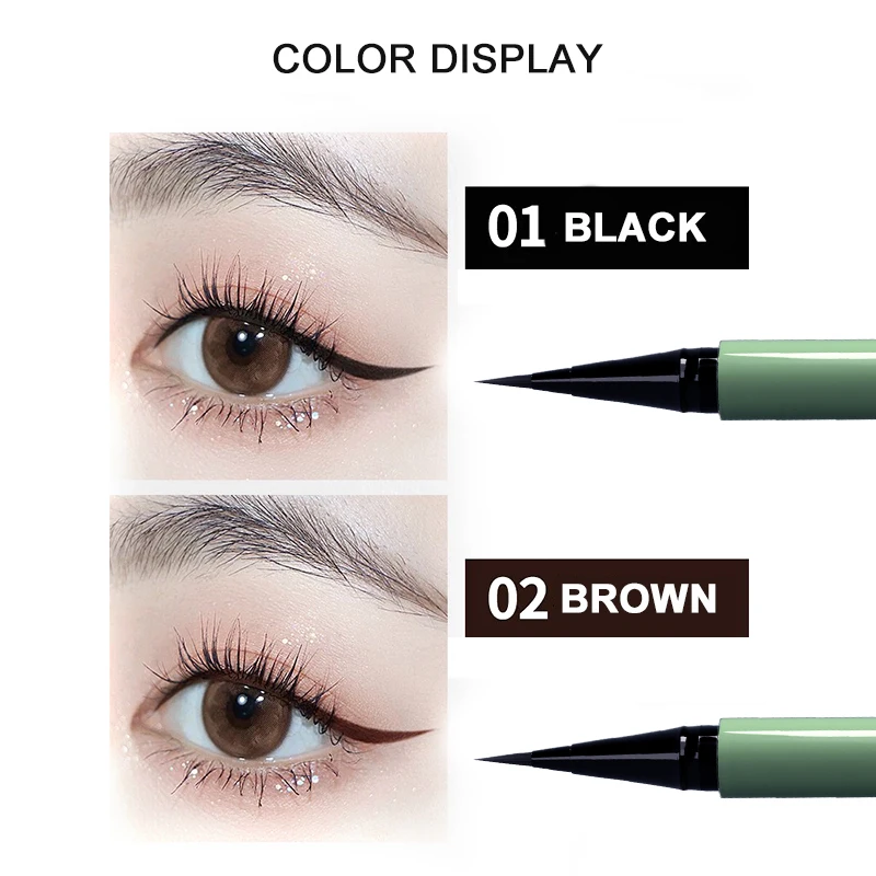 Factory Price Organic Liquid Eyeliner Natural,Smooth Dip Black Eyeliner Liquid,Fast Response Waterproof Eyeliner Own Brand