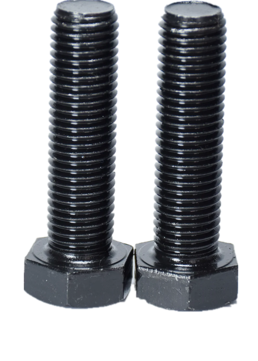 Black Oxide Surface Treatment High Tensile DIN933 Carbon Steel Hexagon Head Bolts