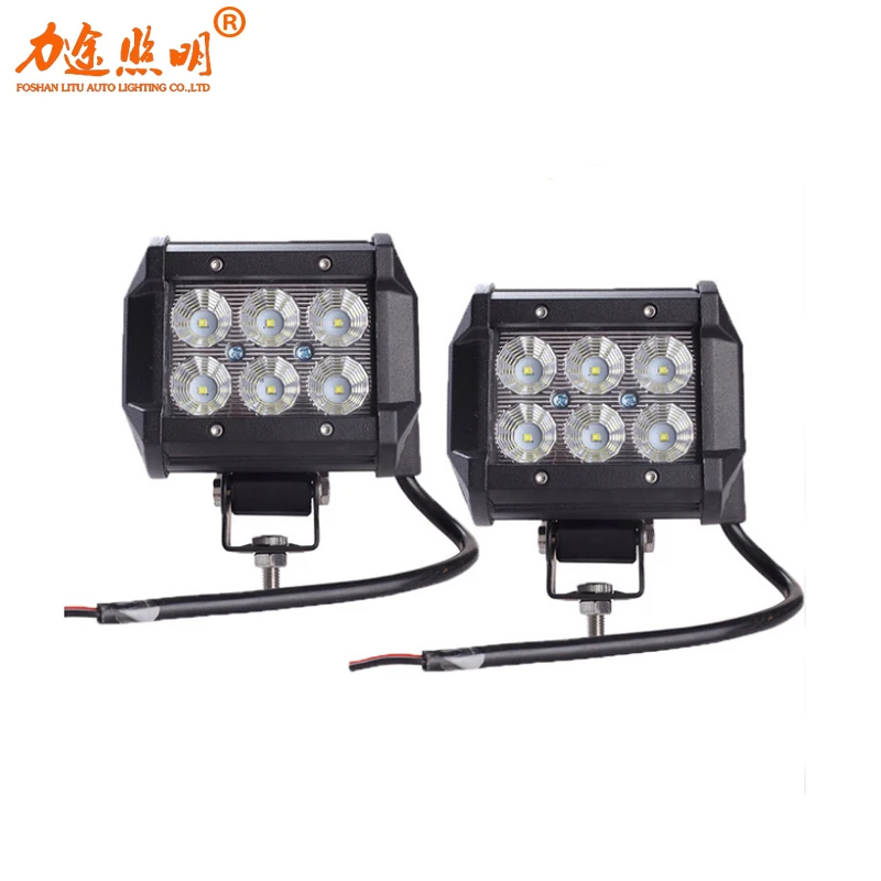 Manufacturer LED working light flood or spot Camping work light offroad driving light outdoor for truck pickup Jeep SUV ATV UTV