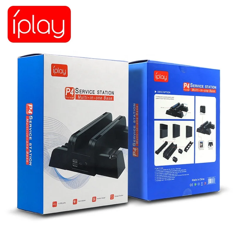 Многофункциональный вертикальный вентилятор охлаждения подставка для PS4 slim PS4 Pro