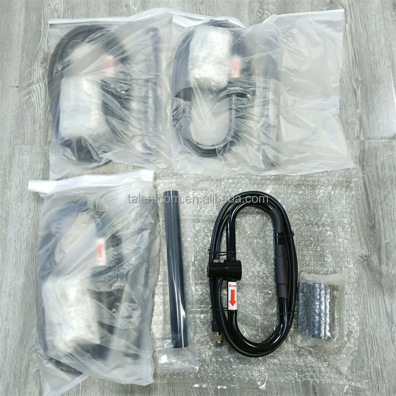 UHF 4 Dipole Antennas with 2m LMR400 cable N-male yagi Antenna and 1 to 4 way  power splitter N-Female connector  BZL