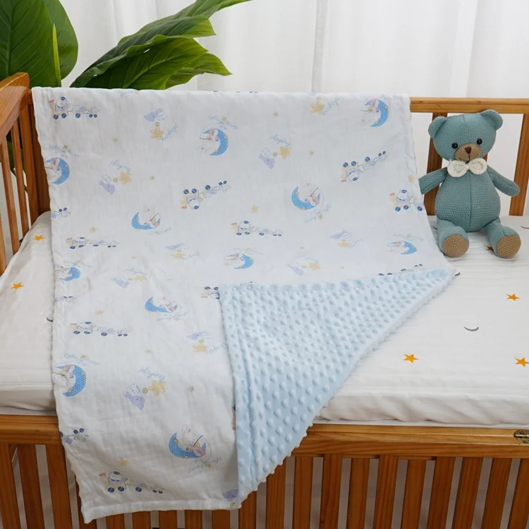 Toddlers and Baby Lightweight Blanket Embroidered Quilted Baby Gift Scalloped Monogram Cotton Heirloom Baby Quilt