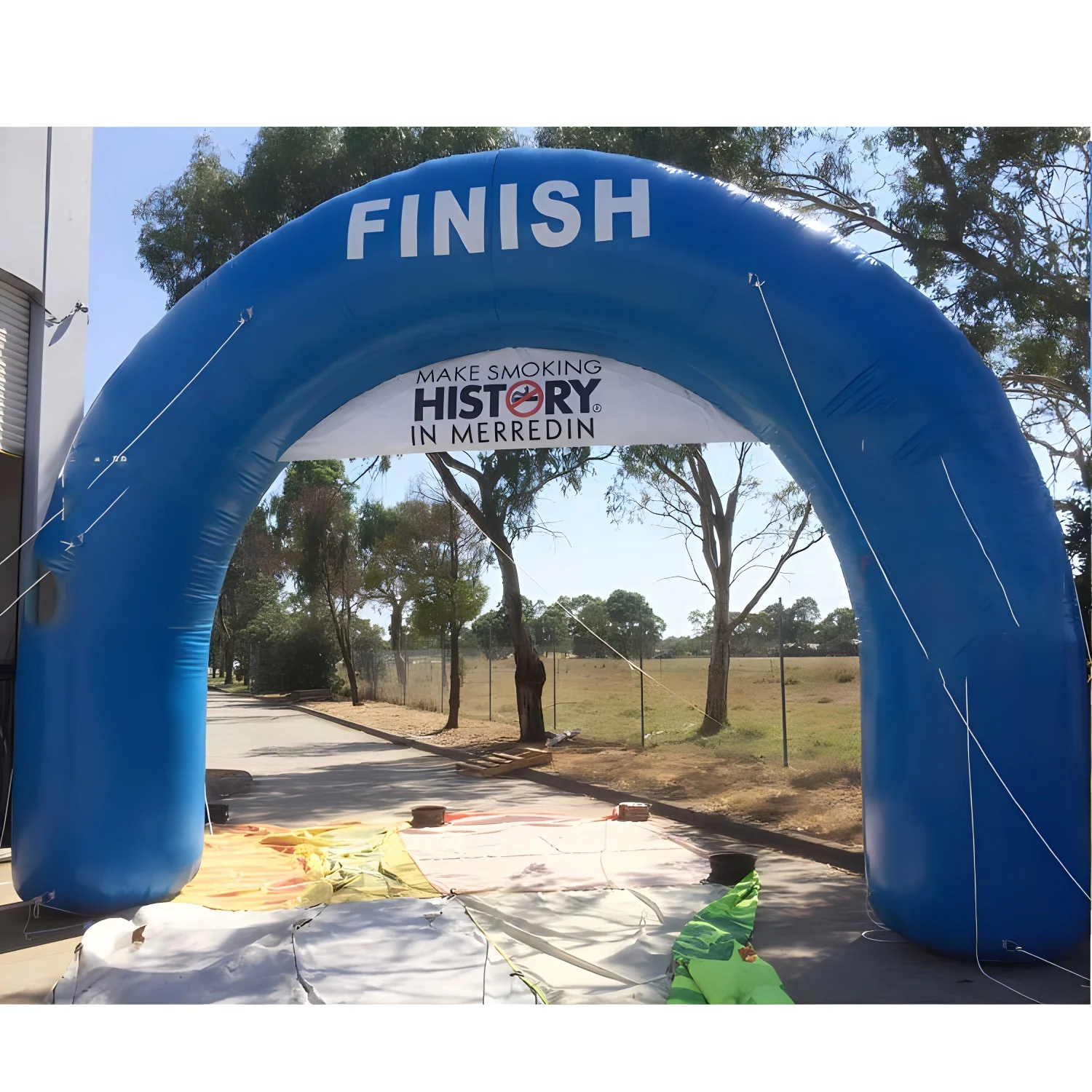 Custom Advertising Inflatable Arch Entrance Running Archway With Logo For Event