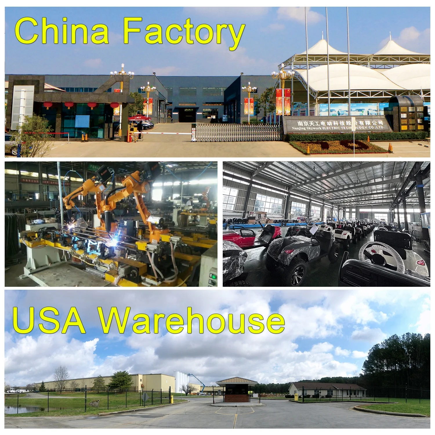 New Design Chinese Factory Supply 6 Seat Electric Golf Cart 6 Passenger Wholesale Price