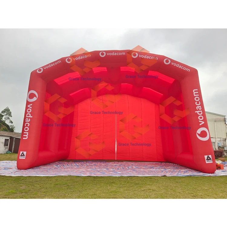 Event party tent inflatable nightclub,outdoor inflatable cube tent stage tents for events decorations