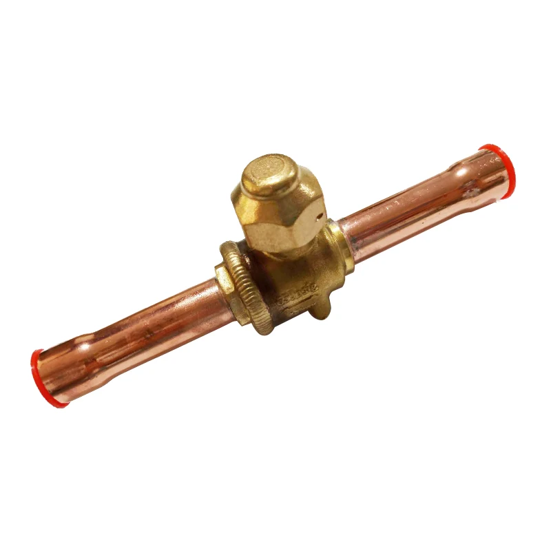 High Quality 1/2 AC Refrigeration Brass Shut Off  Ball Valve