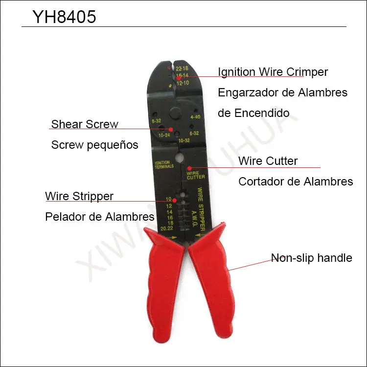 Wire Stripper - Precise Cutting Cable Wire Strippers, Multifunctional Fast Wire Cutters to Accurately Strip