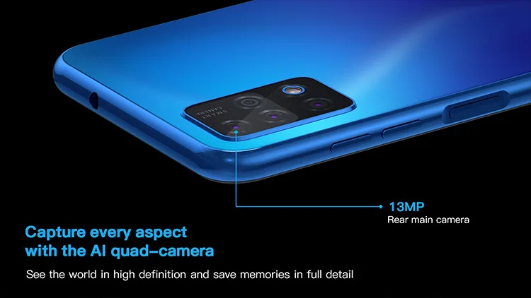 2022 IPRO New Launch S200 6.5-inch 4G Smartphone 4GB 64GB Rear 13MP Triple Camera Full Screen Smartphone