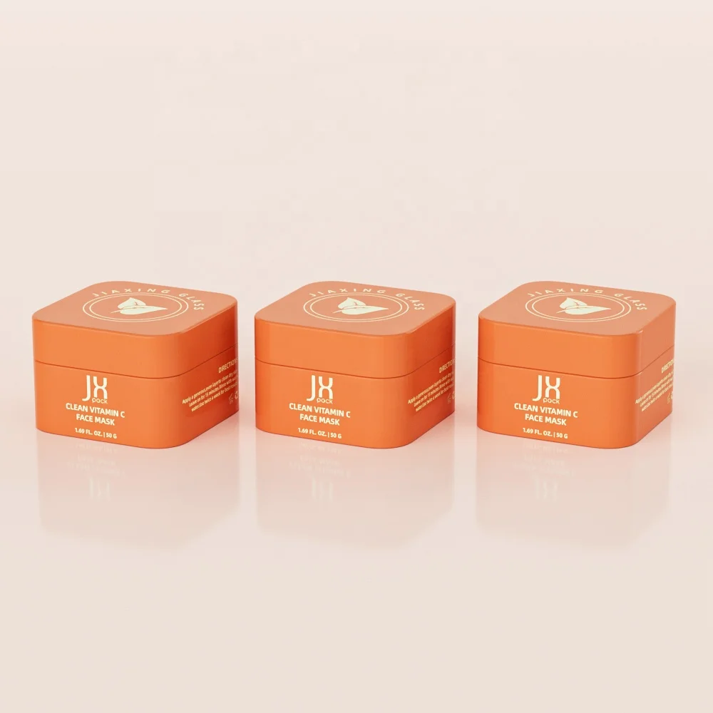 5g 10g 20g 30g 50g Free Design Plastic PP Cosmetic Cream Jars Square Lip Balm Small Sample Containers Jar