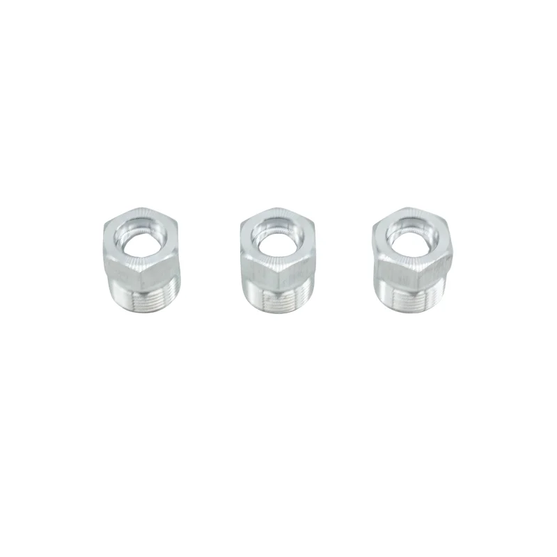 Aluminum Extrusion Welding External Teeth 25MM Pneumatic Thread Outer Tooth Bulkhead Of Manifold Male Threaded Hex Head Joint