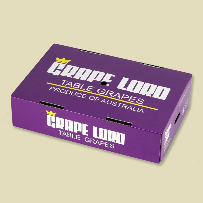 PE Box Low Price Customized Anti-static PE Plastic Storage Box  Wax coated cardboard box for fruit and vegetable packaging