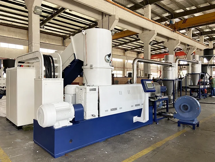 plastic recycling machine granulator 600kg/h