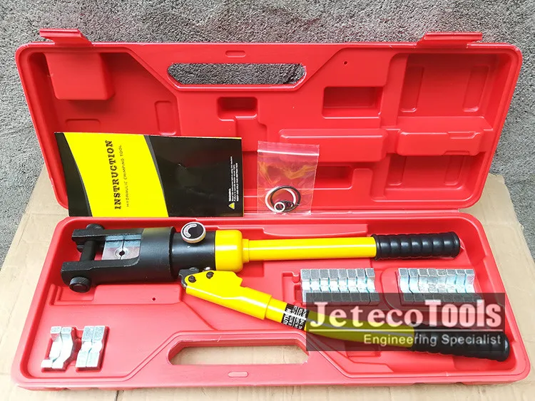 YQK-240A/YQK-300A hydraulic crimping tool for copper cable wire lugs, Jeteco Tools brand quality electric cable crimper YQ-300A