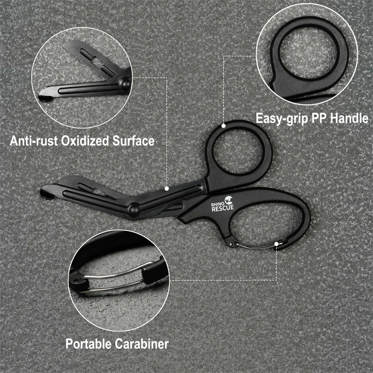 RHINO RESCUE 8PCS Individual Bleeding Control Kit, IFAK Trauma Kit, First Aid Refill Kit