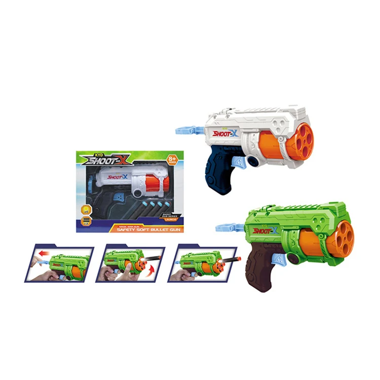 Plastic Toy Guns Shoot Gun Toys Soft Bullet Eva Gun Toys