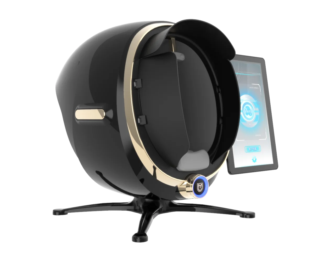 New magic mirror 8 spectrum 3D Topography Analyzer Technology skin scanner face skin analyzer camera