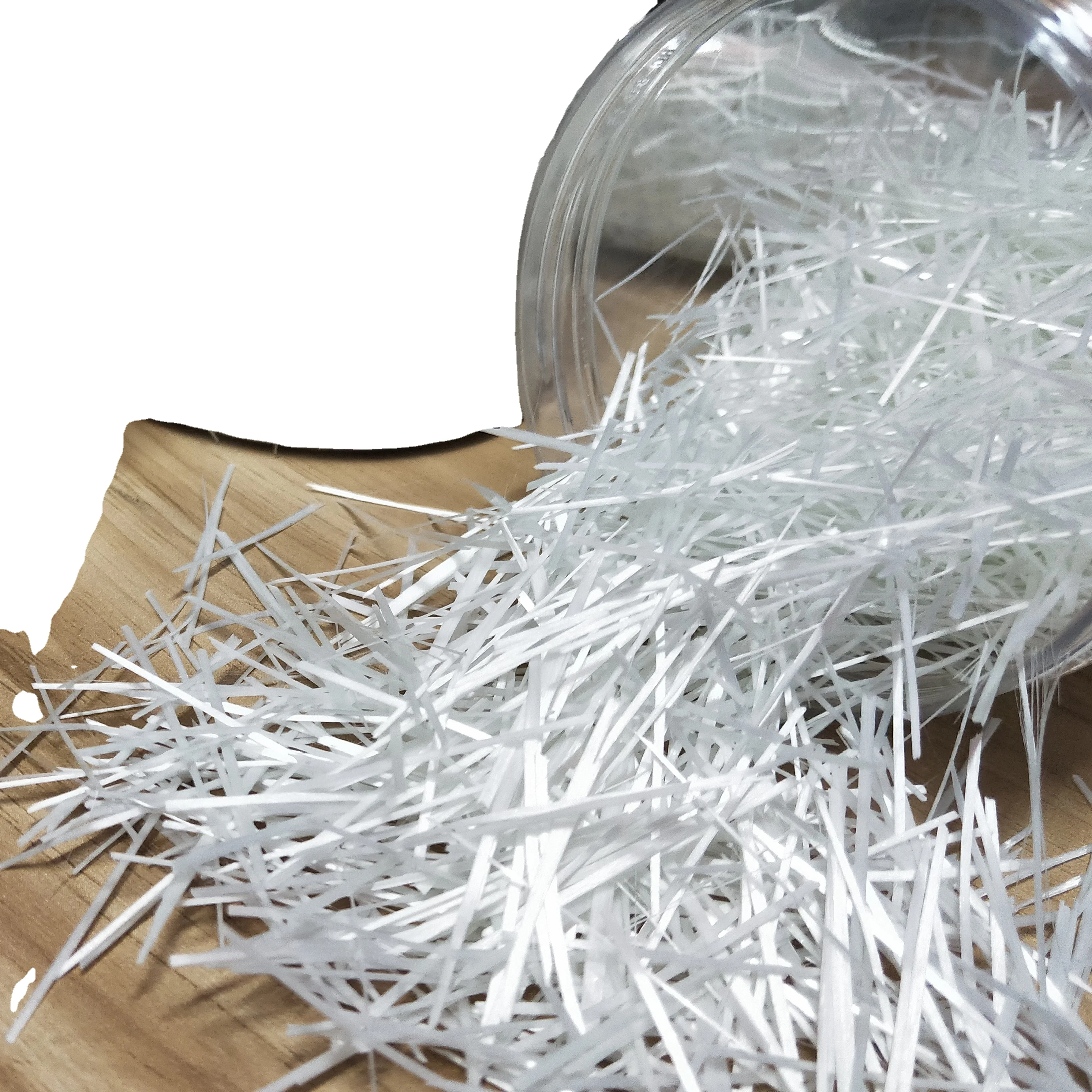 Anti-crak GFRC / GRC fiber 12mm 19mm 24mm for making cladding, pavement, industrial floor AR glass fiber ZrO2 min 16.7%