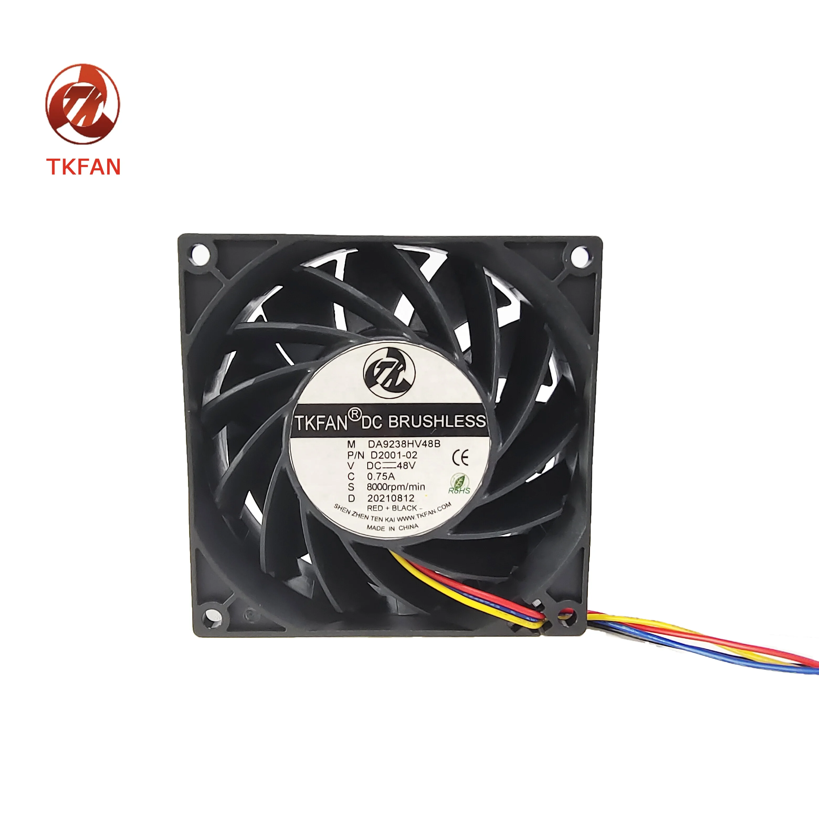 DAH9238VH24B Chinese Manufacturer High Speed 9238 12Voltage DC Axial cooling CPU Fan