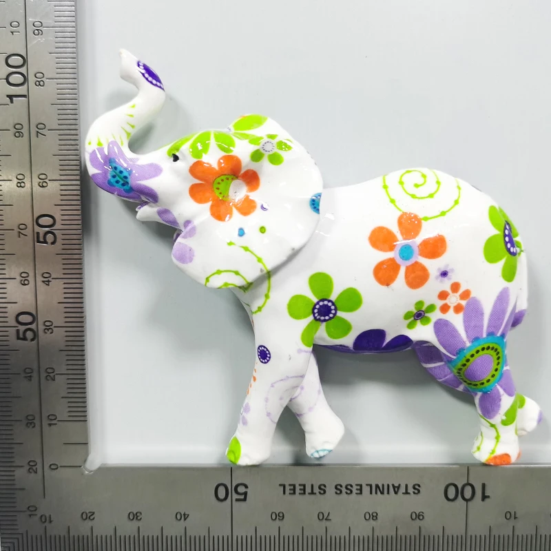 Custom 3D Handmade Refrigerator Souvenir Magnets with Multi Color Design for Home Decoration