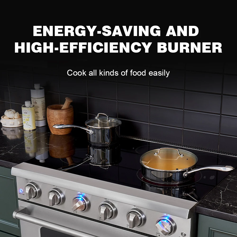 Gas High-end intelligent electric table top gas hotair Oven