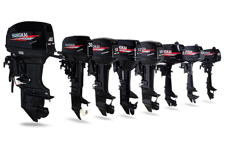 Hangkai outboard engine Little dolphin Top quality marine motor 2 stroke 40hp tiller control  boat engine outboard