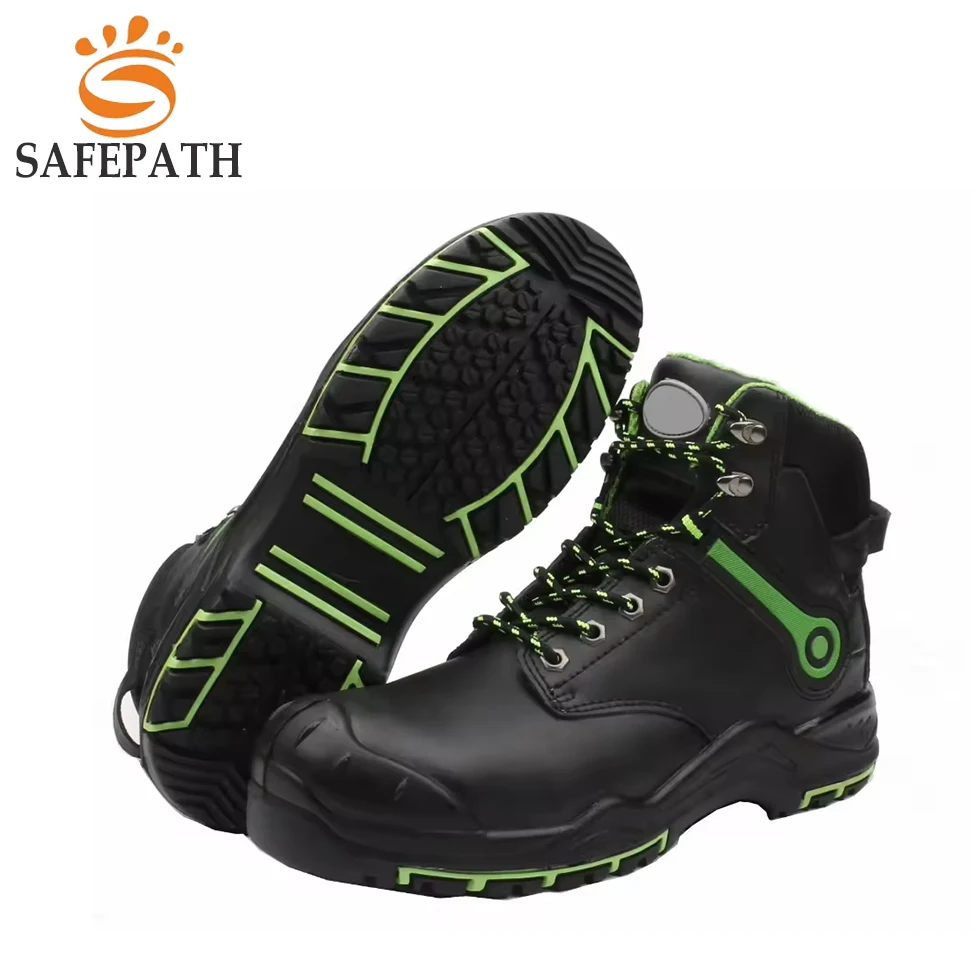 Oil acid resistant Anti-puncture Botas de seguridad Industrial Steel Toe Boots S3 Safety Shoes for Men Women