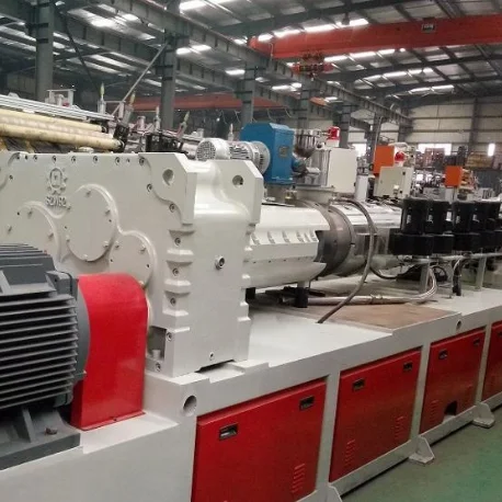 High Productivity and Quality  One Step Multi Layer SPC/LVT flooring extrusion line Beautiful and Vivid effect