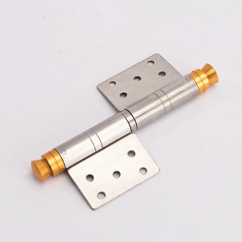 High quality  6.5Inches 3mm Stainless Steel Door Hinge Flat Hinge Gold Head Furniture Heavy Duty door Hinge