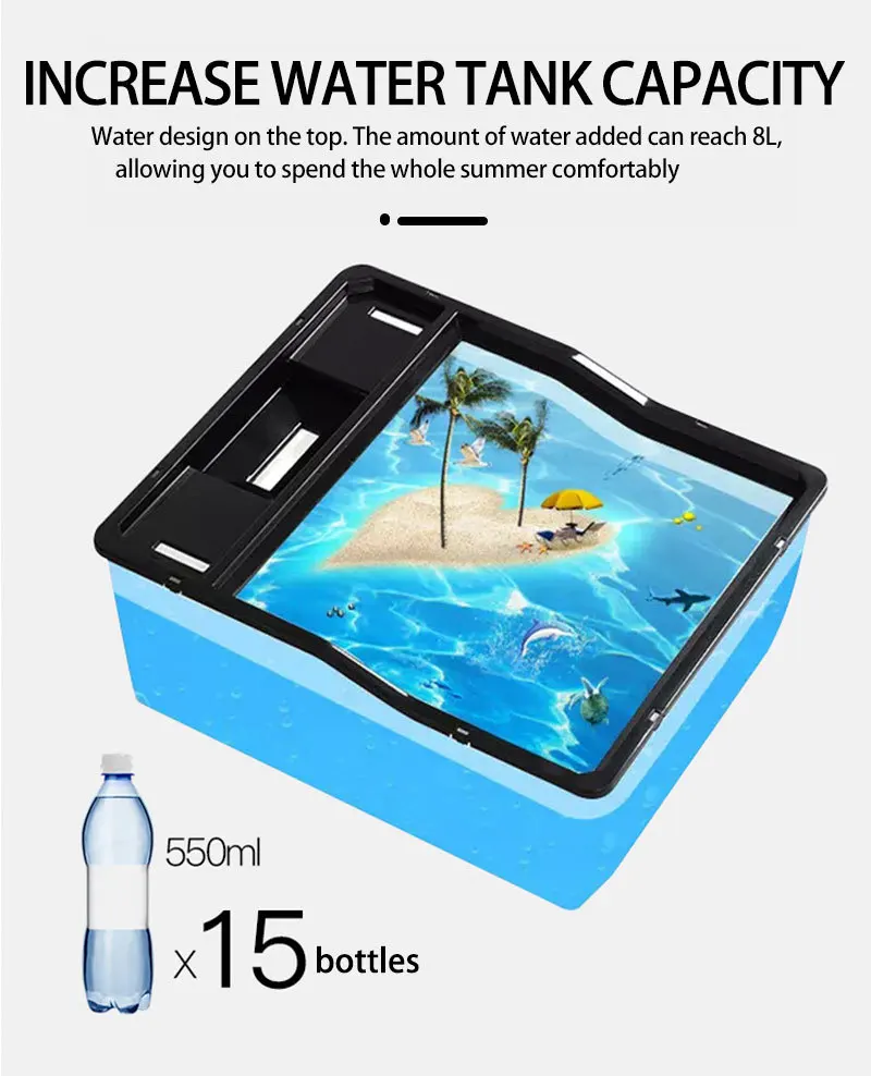 Electric Portable Remote Control Household Room Standing Summer Cooling Air Conditioner Coolers