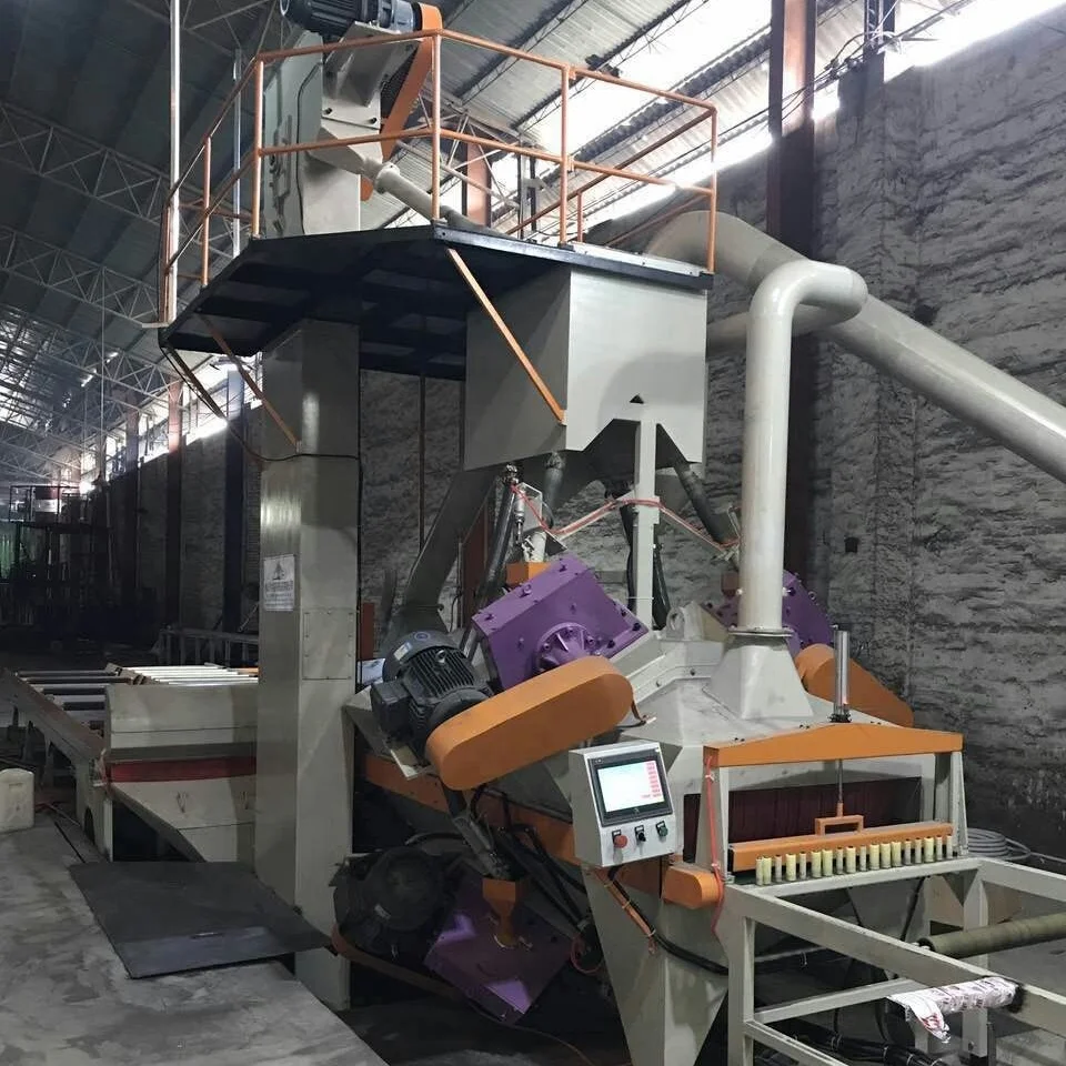 Aluminium Profile Shot Blasting Machine/Steel Bar Shot Blasting Machine