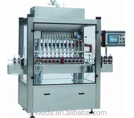 Factory Price Full Automatic Shampoo/Body Lotion/Hair Oil Filling Machine
