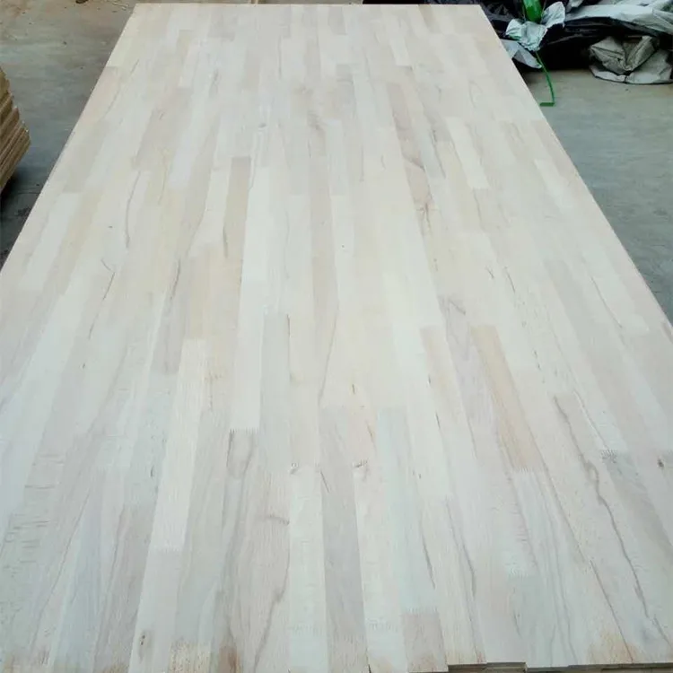 Solid wood furniture timber cutting machine Beech wood finger joint board  veneer beech wood