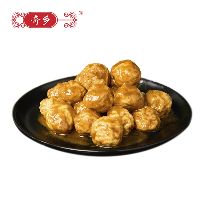 Мгновенная еда в чашке, заменитель вегетарианского мяса, золотые шары