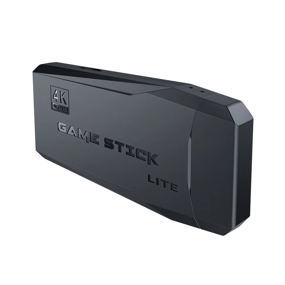 Newest 64G TV M8 Game Stick Lite 4K Built-In 10000 Retro Games Controller for Kid Xmas Gift for GBA PS1 Wireless Game