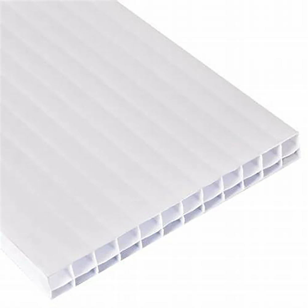 Modern Design Pvc Wall Panel Hollow Sheets Custom Color Plastic Pvc Panel For Construction