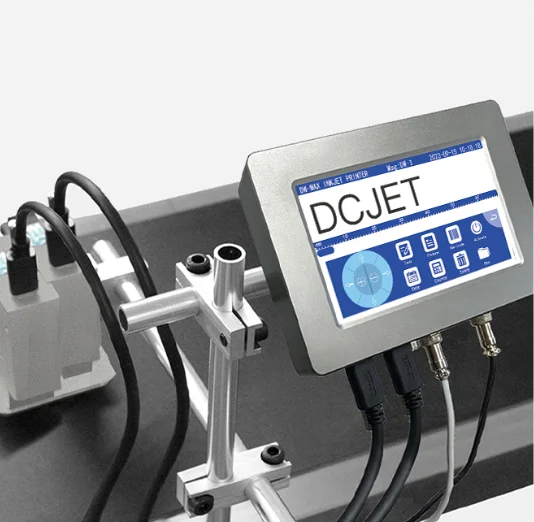 Quick Drying 600dpi Tij Handheld Inkjet Printer Support Multi Colors Multilingual Portable Handheld Inkjet Printer