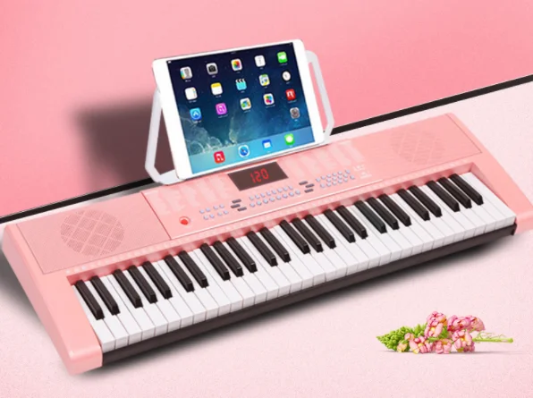 
PENGFAIES 76 Keys Electric Keyboard, Oriental Keyboard, Piano Sound Electronic Organ Baby Piano Musical Toys 