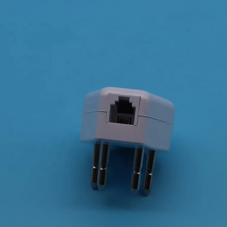 Italian Telephone mini plug with RJ11 Jack 13703