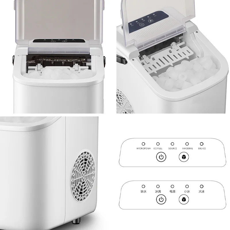 Direct manufacturer 10kg large capacity small  Ice Maker for commercial use Ice Cube Maker Machine