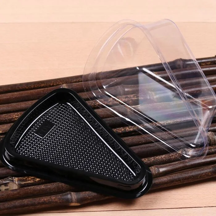 Wholesale clear triangle cake box plastic blister