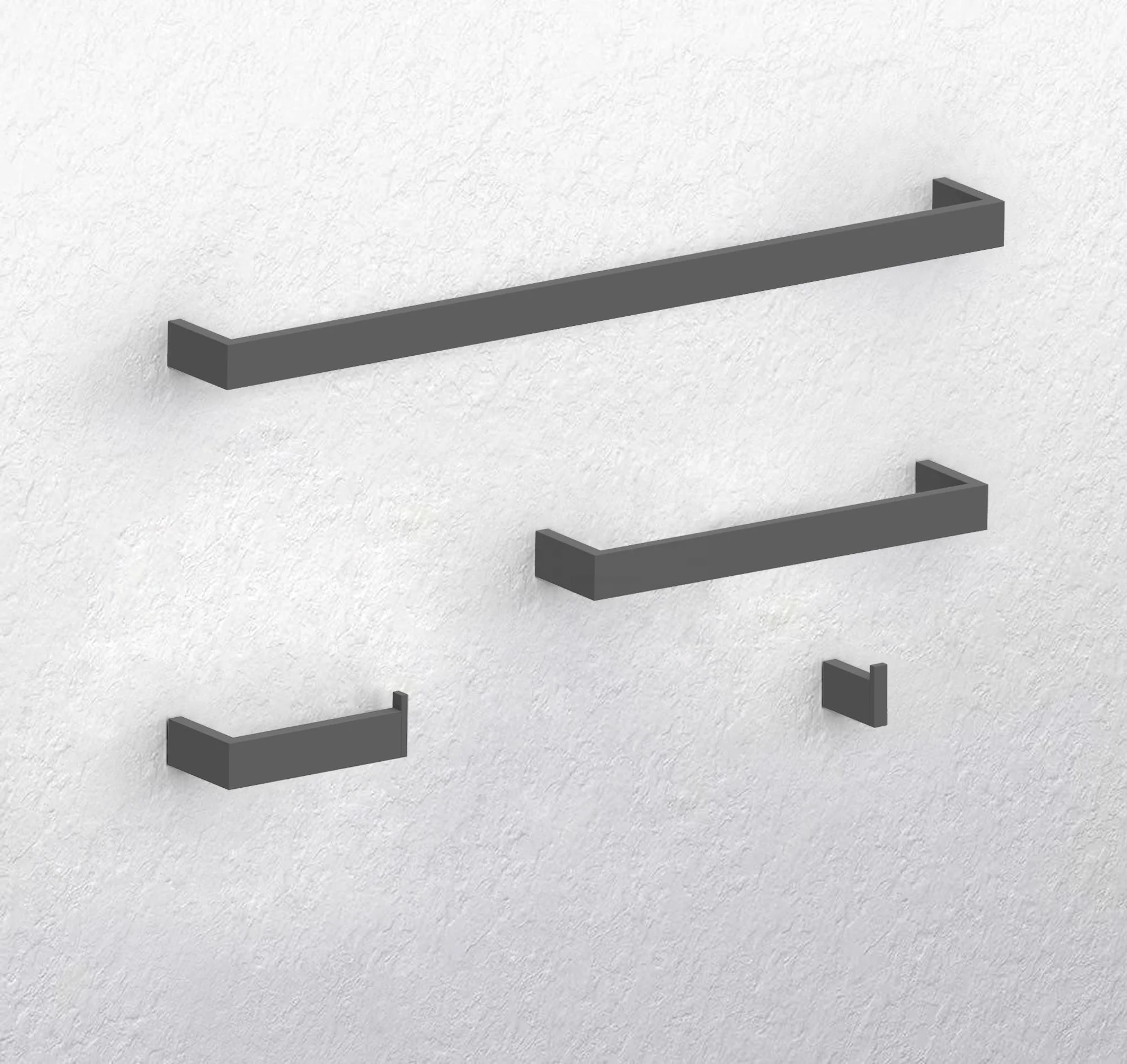 Hot Sale Bathroom Accessories Set Stainless Steel 304 for Hotel Public Restroom