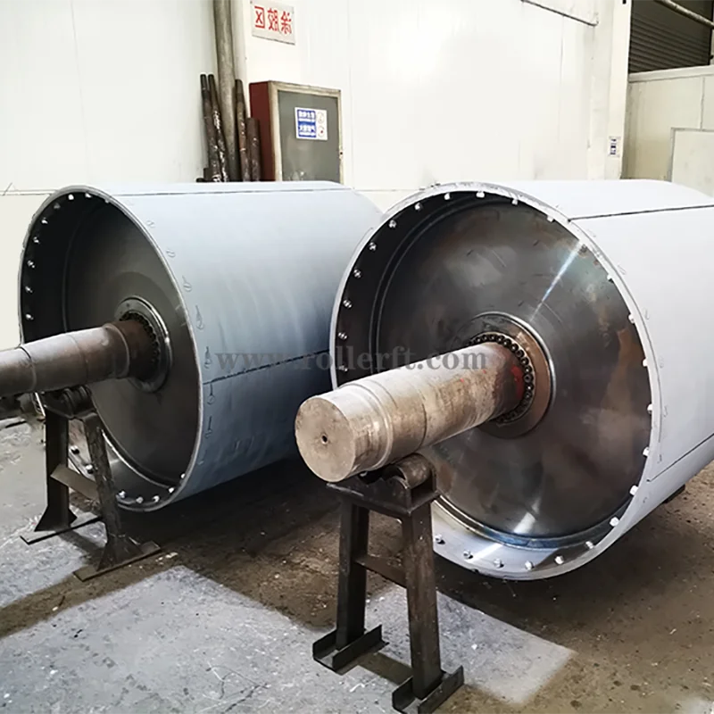 Custom Large Jumbo Roll Paper Press Section Rubber Roller