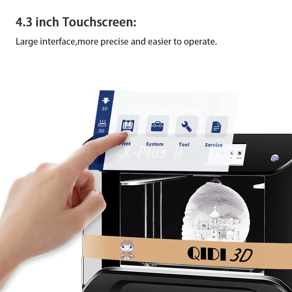 QIDI TECHNOLOGY  3D Printer, Large Size X-Plus Intelligent Industrial Grade 3D Printing Machine