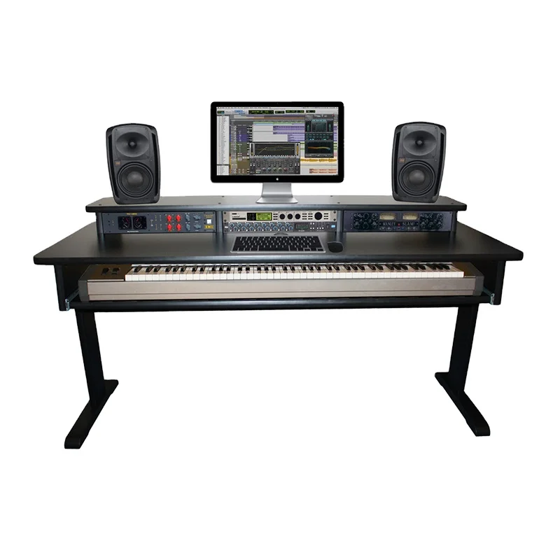 Wholesale computer desk with video board video studio desk video editing table